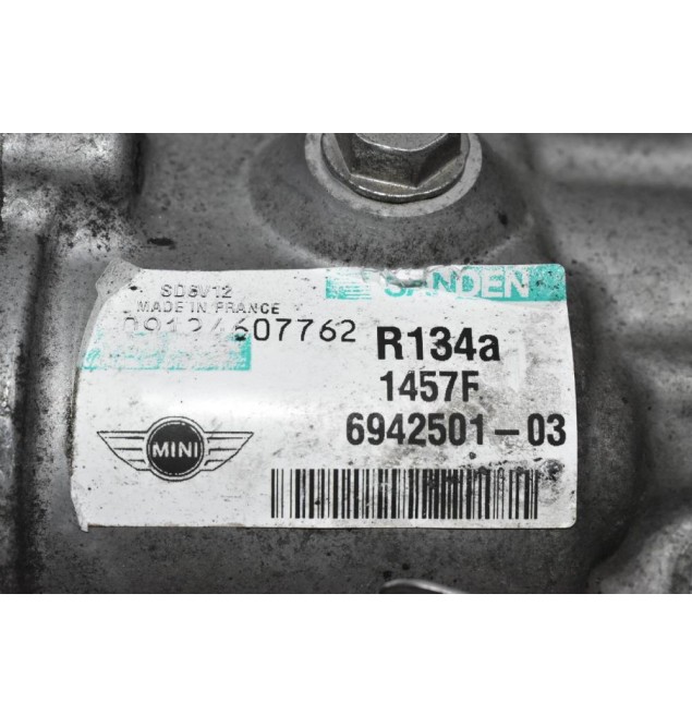Κομπρεσέρ Aircondition - A/C Mini Cooper R56 N14B16 2006-2011 00717312762  6942501-03