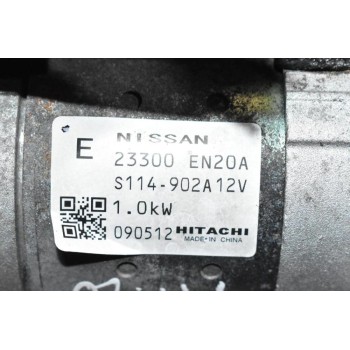 Μίζα Nissan Qashqai 2.0 MR20 2006-2015 23300-EN20A