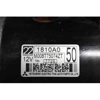 Μίζα Mitsubishi Pajero 2.8cc 4M40 1994-2004 MITSUBISHI 1810A050 M008T75074ZT (10 Δόντια)