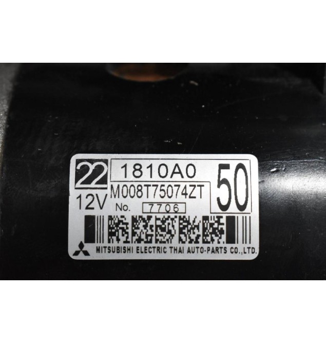 Μίζα Mitsubishi Pajero 2.8cc 4M40 1994-2004 MITSUBISHI 1810A050 M008T75074ZT (10 Δόντια)