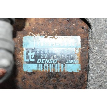 Μίζα Toyota Hilux 2L 1990-1998 28100-54340 22800-8150 (Μικρή) (10Δόντια)