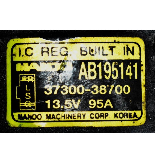 Δυναμό Hyundai Santa Fe 2.4 16V G4JS 195ps 2001-2006 37300-38700