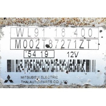 Μίζα Ford Ranger / Mazda B2500 2.5TD WL 12V 1998-2005 WL9118400 M002T87271ZT