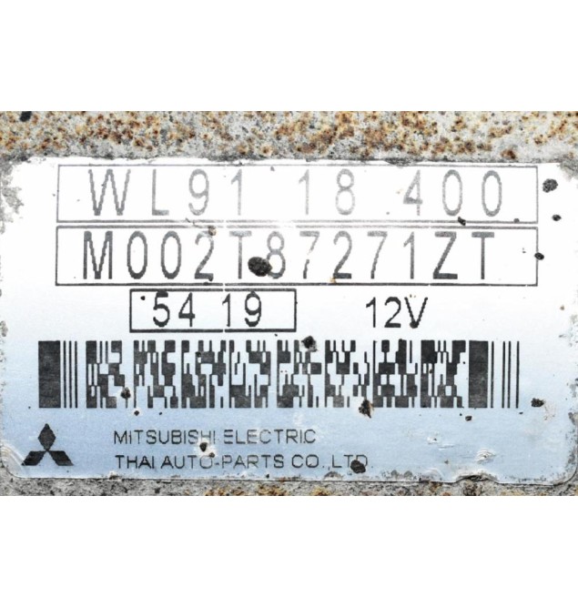 Μίζα Ford Ranger / Mazda B2500 2.5TD WL 12V 1998-2005 WL9118400 M002T87271ZT