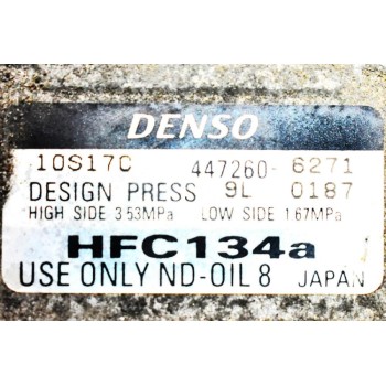 Κομπρεσέρ Aircondition - A/C Mazda MPV 2.3 L3 2004-2009 DENSO 447260-6271