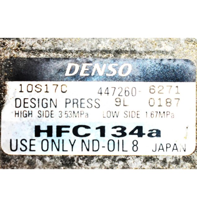 Κομπρεσέρ Aircondition - A/C Mazda MPV 2.3 L3 2004-2009 DENSO 447260-6271