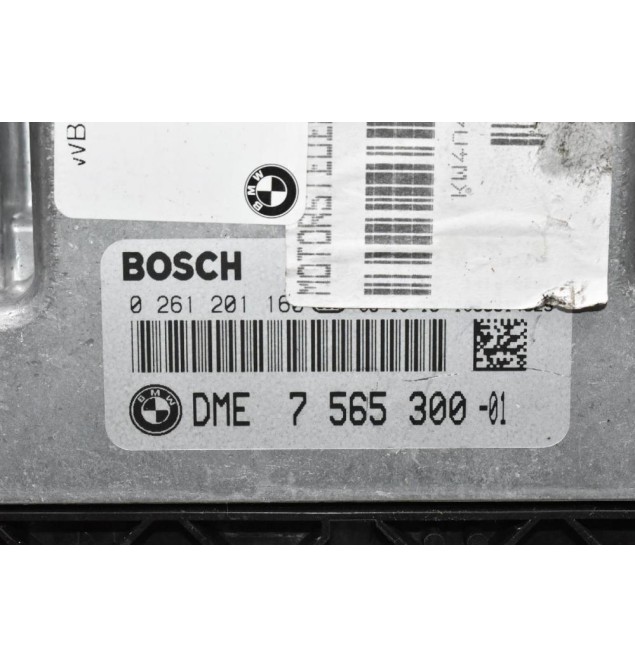 Εγκέφαλος Bmw E90 2.0 N46B20BF 2004-2008 BOSCH 7565300-01 0261201160