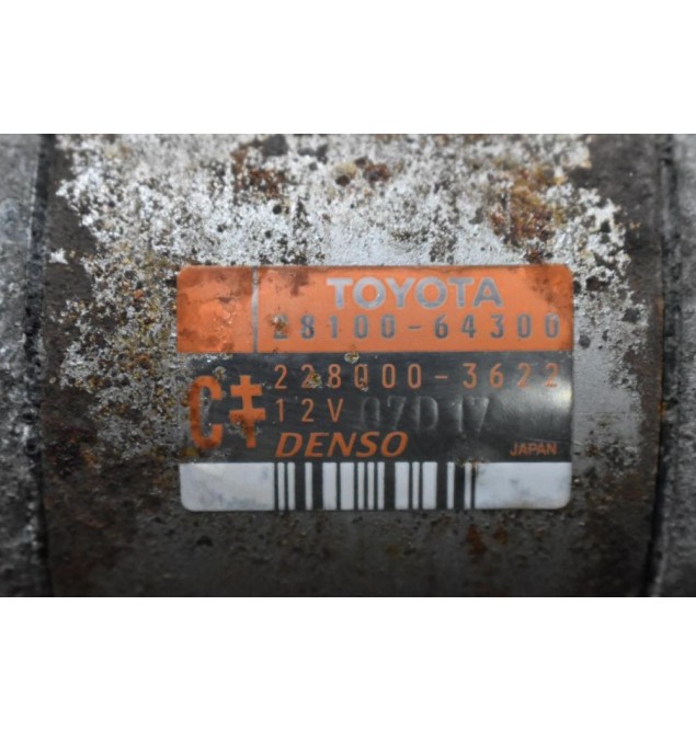 Μίζα Toyota RAV 4 1CD 2001-2005 28100-64300 228000-3622 (10 Δόντια)