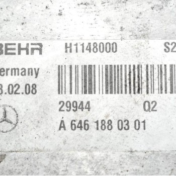 Καθρέπτης - Βάση Φίλτρου Λαδιού Με Ψυγείο Mercedes-Benz Sprinter 646986 2006-2012 R6460151202 (Ψυγείο: A6461880301)