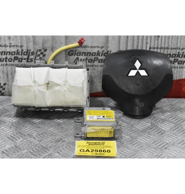 Σετ Αερόσακων Χωρίς Ζώνες Ασφαλείας Mitsubishi L200 KB4 2006-2015 MN123965ZZ 7030A217XB 8635A149