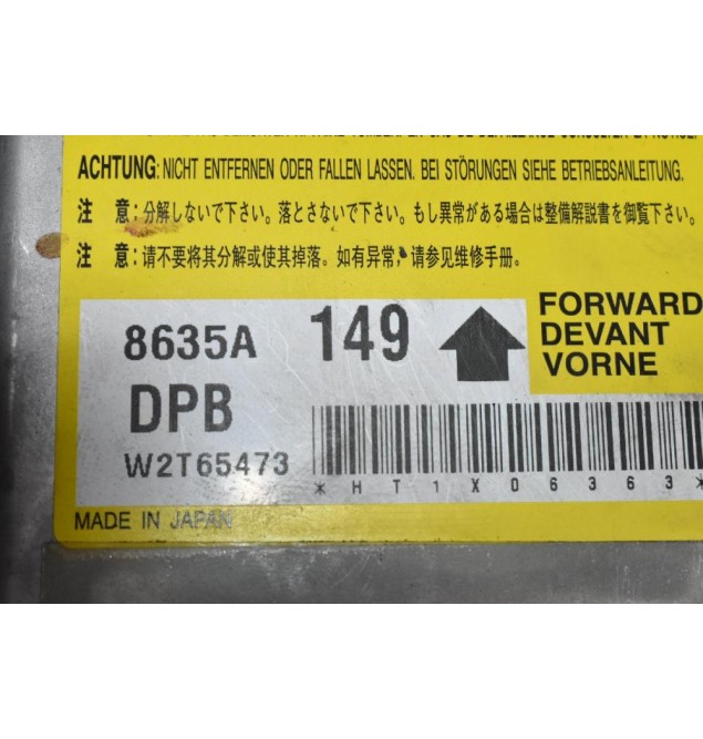 Σετ Αερόσακων Χωρίς Ζώνες Ασφαλείας Mitsubishi L200 KB4 2006-2015 MN123965ZZ 7030A217XB 8635A149