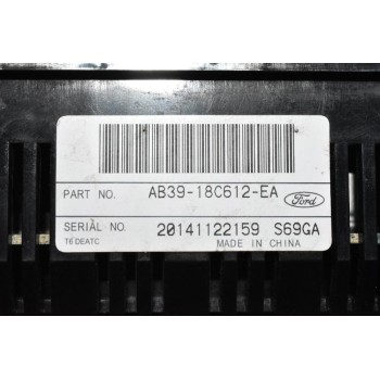Χειριστήριο Κλιματισμού Ford Ranger Wildtrak 2013-2018 AB39-18C612-EA