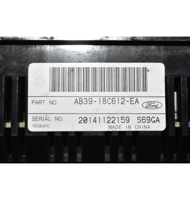 Χειριστήριο Κλιματισμού Ford Ranger Wildtrak 2013-2018 AB39-18C612-EA