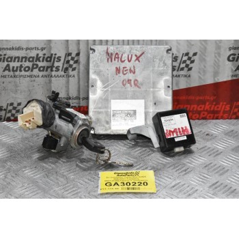 Σετ Immobilizer Toyota Hilux KUN25 2005-2012 Εγκέφαλος 89661-0KQ50