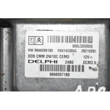Εγκέφαλος Peugeot 308-508-3008-5008/Fiat Scudo 2.0 RH02 2008-2015 DELPHI HW 9666098180 R0414C004C DCM 3.5