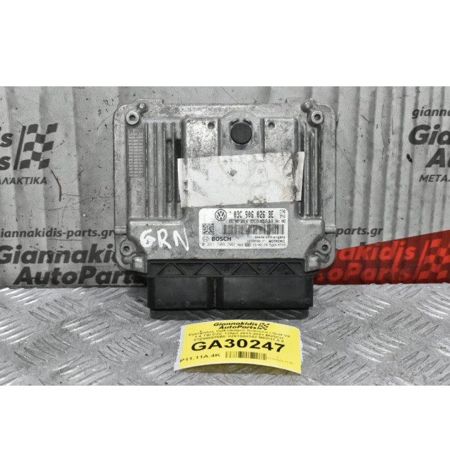 Εγκέφαλος Volkswagen Scirocco / Golf VII 1.4 TSI CZC 125ps 2013-2021 BOSCH 03C906026BE 0261S08302 MED17.5.5