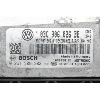 Εγκέφαλος Volkswagen Scirocco / Golf VII 1.4 TSI CZC 125ps 2013-2021 BOSCH 03C906026BE 0261S08302 MED17.5.5