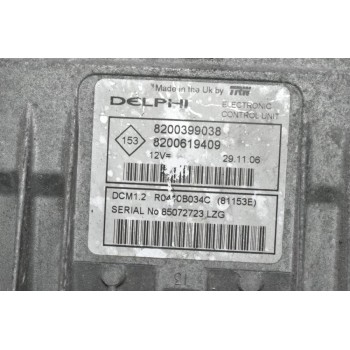 Σετ Immobilizer Renault Clio 1.5 DCI K9K 2005-2012 8200399038 8200652285 N0502060