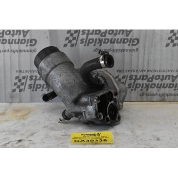 Βάση Φίλτρου Λαδιού + Ψυγείο Λαδιού SsangYong Kyron 2.0 XDI 664950 2002-2010 A6641800110 A6641800364