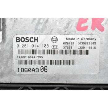 Εγκέφαλος  Mitsubishi Outlander 2.0 BSY 2005-2012 BOSCH 0281014108 1039S23165 1860A906