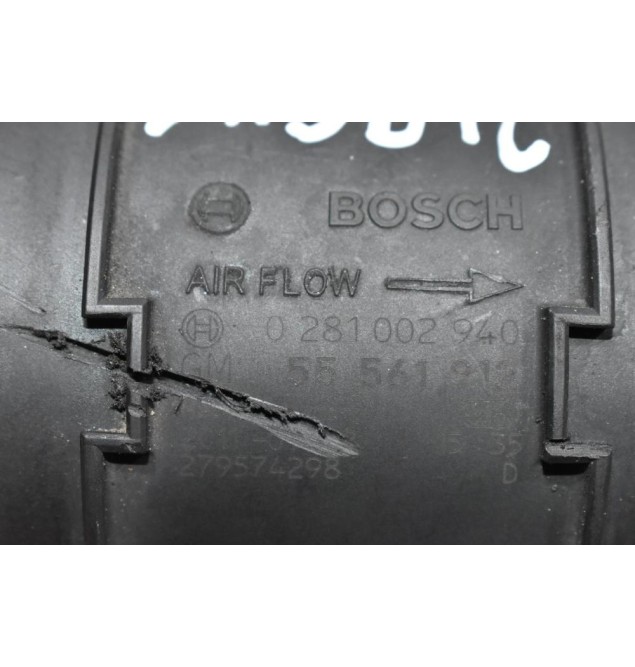 Αισθητήρας MAF Opel Corsa 1.3 A13DTC 2006-2014 BOSCH 0281002940 GM-55561912