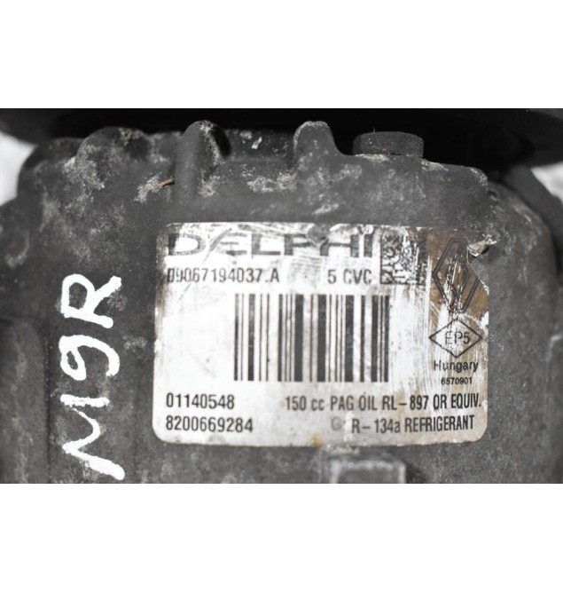 Κομπρεσέρ Aircondition - A/C Opel Vivaro 2.0cc M9R 2007-2013 DELPHI 09067194037-A