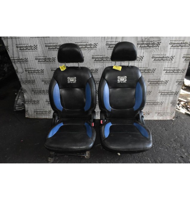 Καθίσματα (Σέτ Αριστερό-Δεξί) Mitsubishi L200 KΒ4 2005-2015 ΔΕΡΜΑ ANIMAL