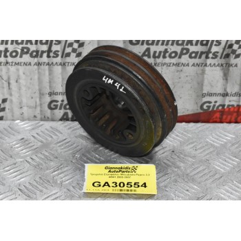 Τροχαλία Στροφάλου Mitsubishi Pajero 3.2 4M41 2000-2007