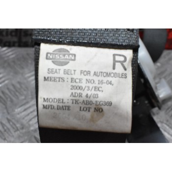 Ζώνη Ασφαλείας Πίσω Δεξιά Nissan Navara d22 133 2001-2005