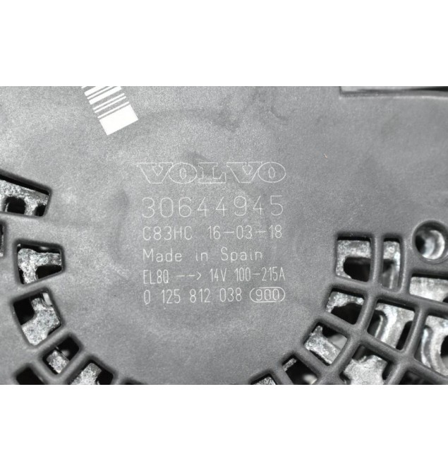 Δυναμό Volvo V40 1.5 B4154T 2013-2019 30644945