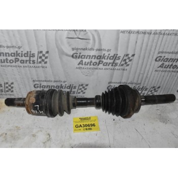 Ημιαξόνιο Εμπρός Αριστερο Mitsubishi L200 K74 4X4 1997-2005 (Κομμενη φυσουνα)