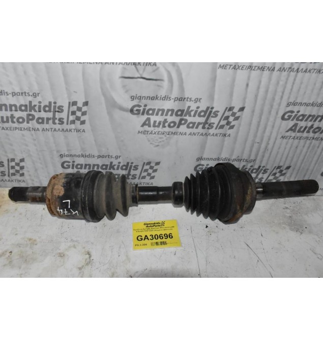 Ημιαξόνιο Εμπρός Αριστερο Mitsubishi L200 K74 4X4 1997-2005 (Κομμενη φυσουνα)