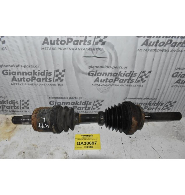 Ημιαξόνιο Εμπρός Αριστερο Mitsubishi L200 K74 4X4 1997-2005 (Κομμενη φυσουνα)