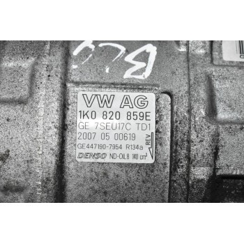 Κομπρεσέρ Aircondition Volkswagen Golf IV 1.4 TSI BLG 2008-2013 1K0820859E GE7SU17CTD1 (Μικρό Σπάσιμο Στην Τροχαλία)