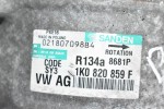 Κομπρεσέρ Aircondition Skoda Octavia 2.0 BMP 2001-2010 SANDEN 1K0820859F