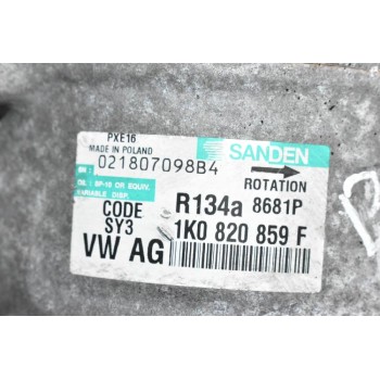 Κομπρεσέρ Aircondition Skoda Octavia 2.0 BMP 2001-2010 SANDEN 1K0820859F