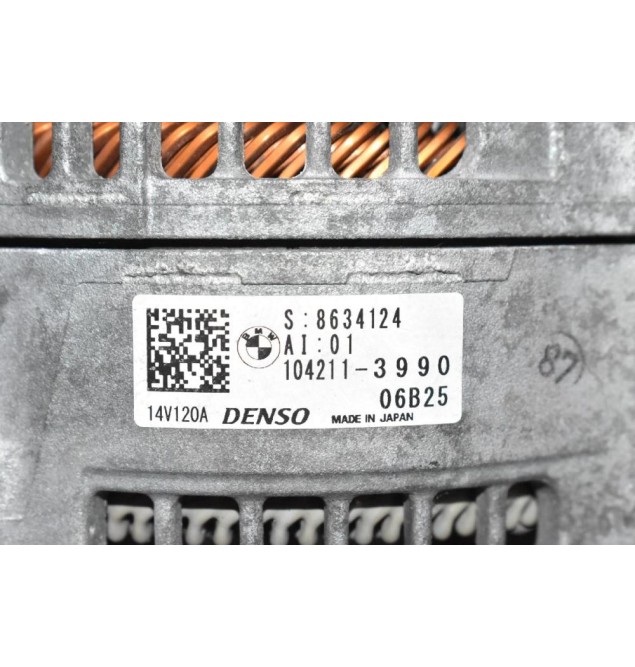 Δυναμό Mini Cooper / Clubman BMW X2 B37C15A 1.5 Diesel 2013-2019 DENSO 104211-3990 120A