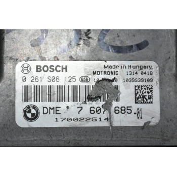 Εγκέφαλος Mini Cooper 2010-2013 R56 N16B16A BOSCH 0261S06125 1039S39109 DME7607685-01
