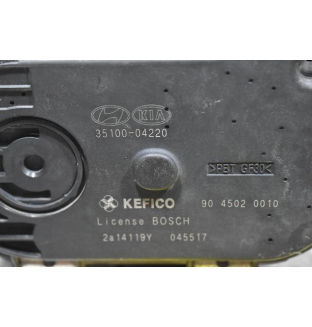 Πεταλούδα Γκαζιού Kia Picanto Hyundai i10 1.0 G3LA 2011-2017 35100-04220