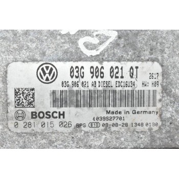 Εγκέφαλος Skoda Octavia 2.0 BMP 2001-2010 BOSCH 03G906021QT 0281015026