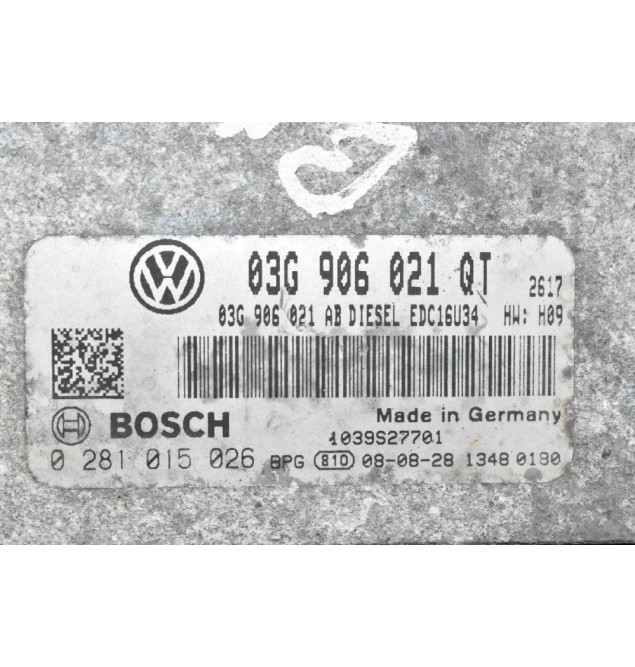 Εγκέφαλος Skoda Octavia 2.0 BMP 2001-2010 BOSCH 03G906021QT 0281015026