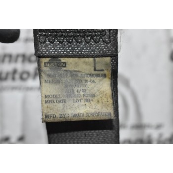 Ζώνη Ασφαλείας Μπροστά Αριστερά Nissan Navara d22 133 2001-2005 (Με Προεντωτήρα)