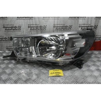 Φανάρι Εμπρός Αριστερό Toyota Hilux Revo 2015-2019 (Μηχανικό)