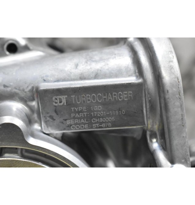 Turbo/Τουρμπίνα Toyota Hilux GUN 1GD 2020-2022 17201-11110 (Καινούργια)