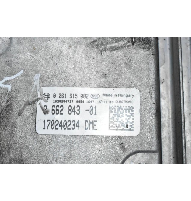 Εγκέφαλος Mini Cooper BMW 218i 1.5 Turbo B38A15A 2014-2020 BOSCH 8662843-01 170240234 DME 0261S15082
