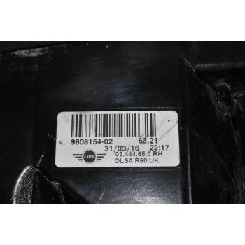 Φανάρι Πίσω Δεξιά Mini Countryman R60 2011-2016 RHD 9808153-02