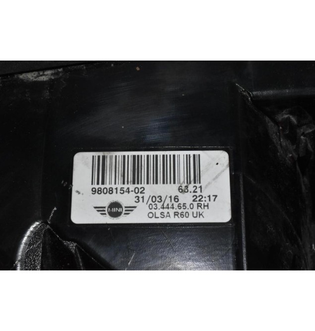 Φανάρι Πίσω Δεξιά Mini Countryman R60 2011-2016 RHD 9808153-02
