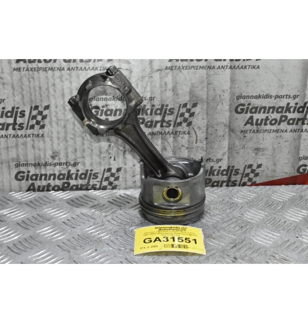 Πιστόνι + Μπιέλα Toyota Hilux 2.4 2L 1997-2001 (Εξωτερικη Διαμετρος 92mm Πίρος 27mm)