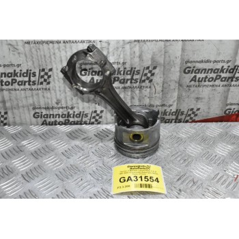 Πιστόνι + Μπιέλα Toyota Hilux 2.4 2L 1997-2001 (Εξωτερικη Διαμετρος 92mm Πίρος 27mm)