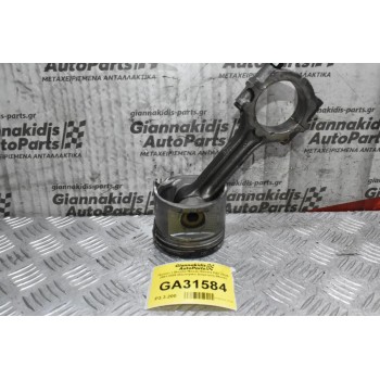 Πιστόνι + Μπιέλα Nissan Navara D22 YD25 2001-2005 (Εξωτερικη Διαμετρος 89mm)